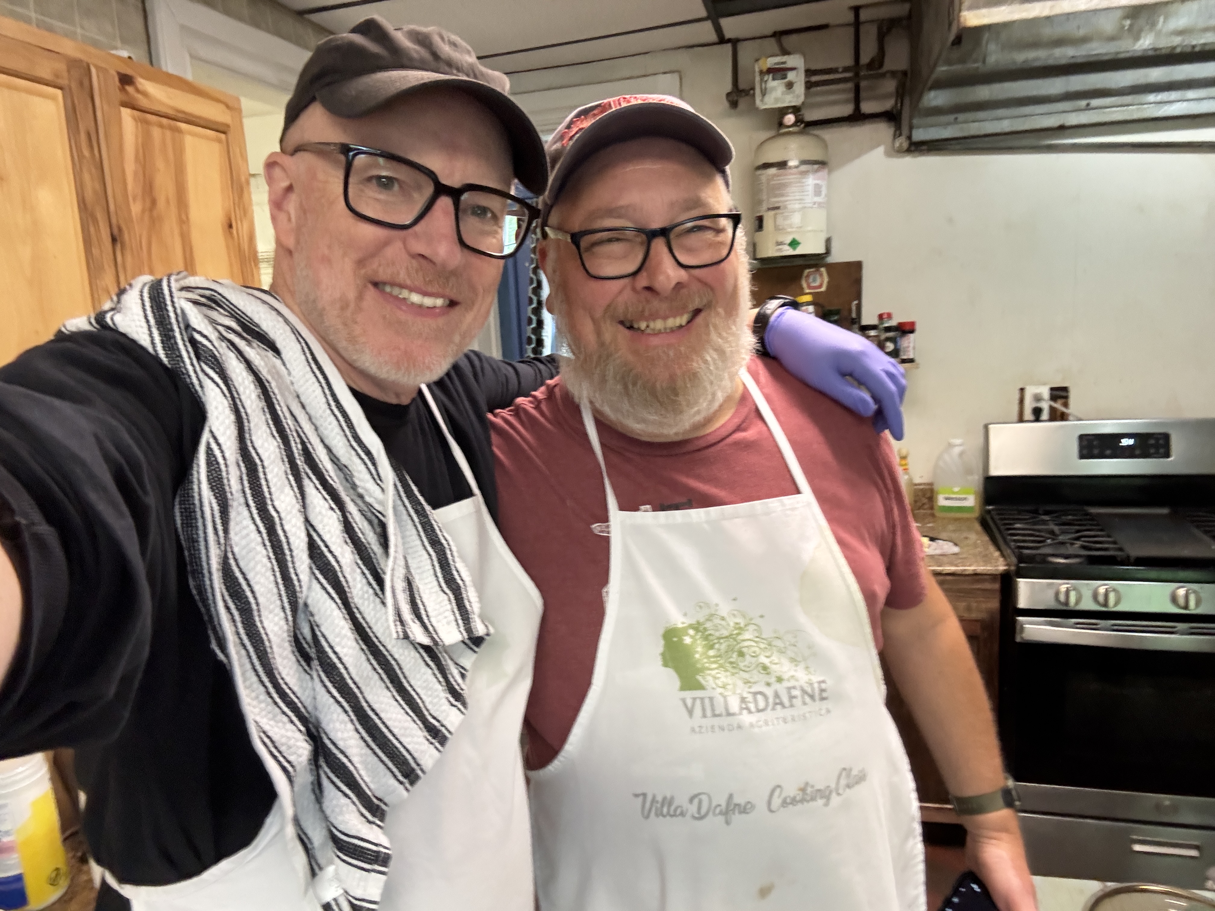 Chefs Dave Wall and Pete Garofalo 1981